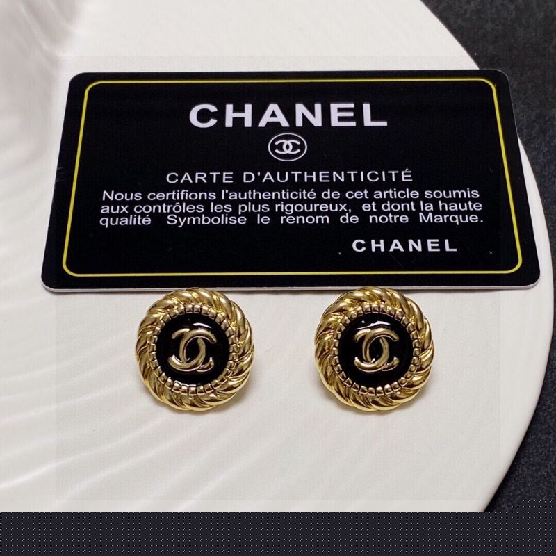 Ch*el earrings